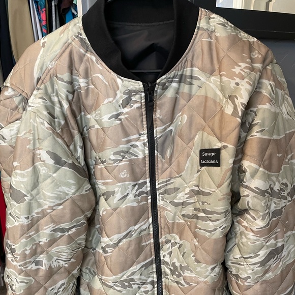 Tigerstripe Bomber Jacket (discontinued) reversible - Picture 2 of 4